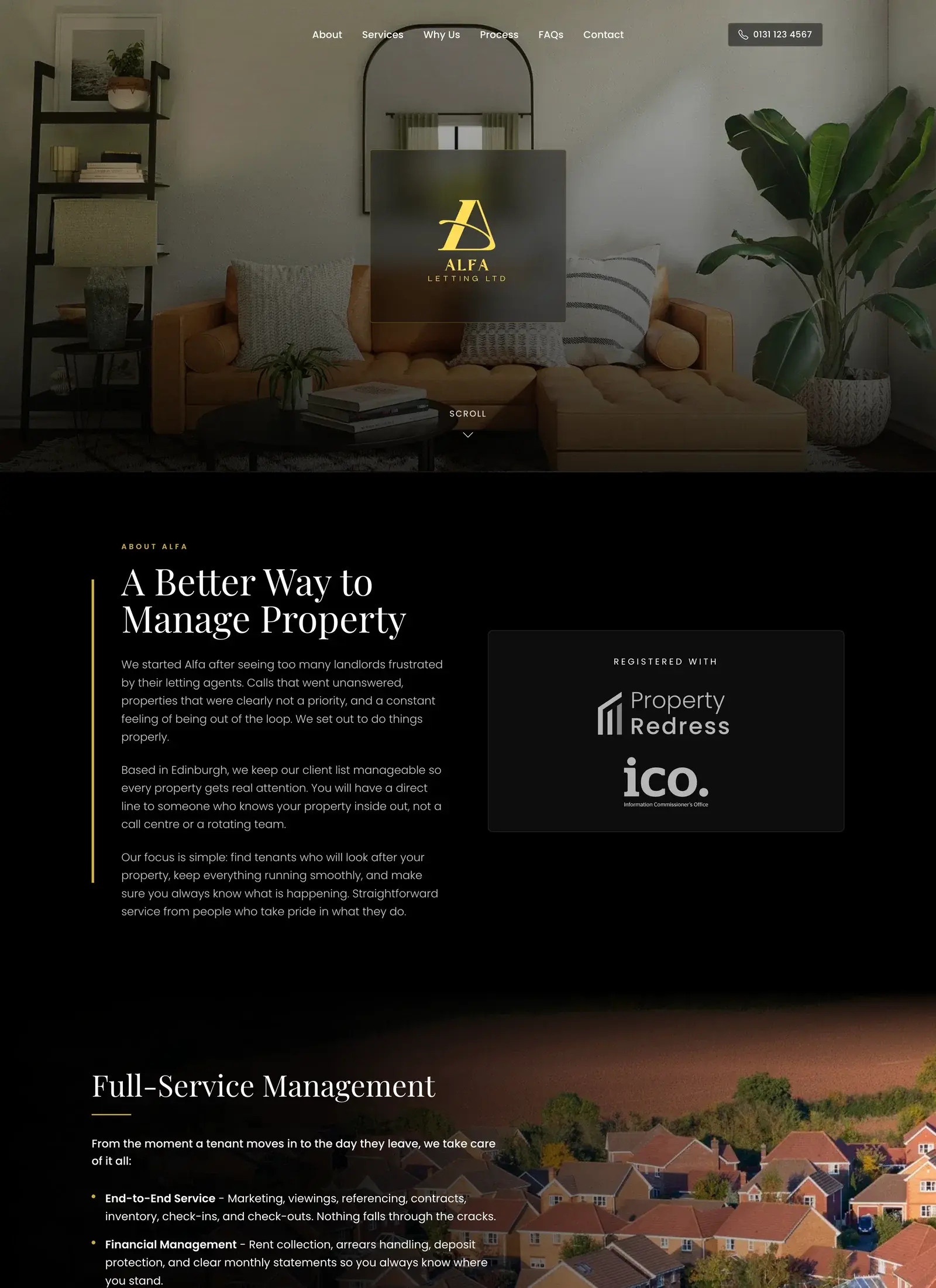 Alfa website