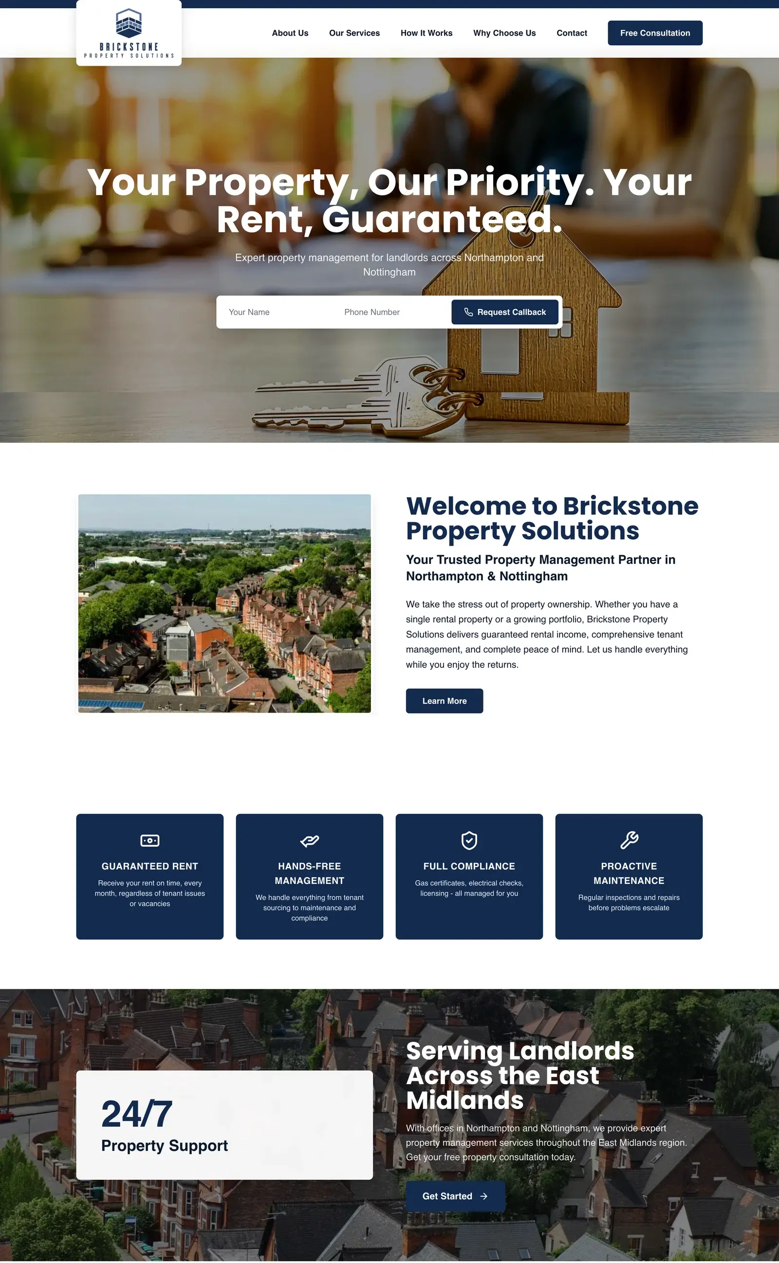 Brickstone website