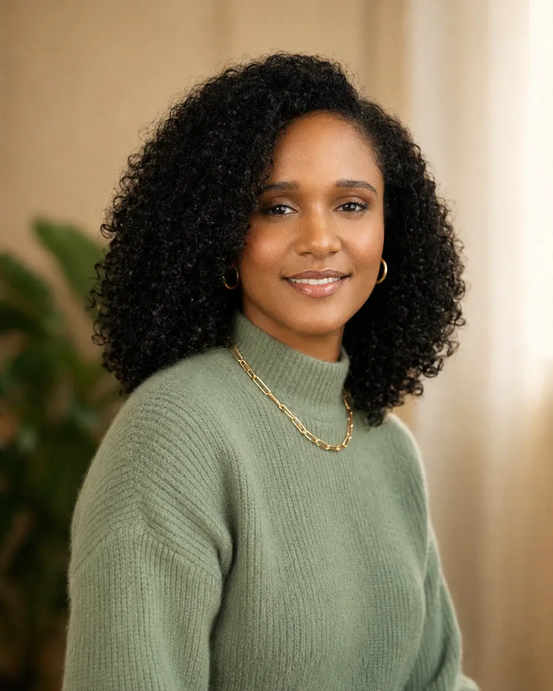 Portrait of Roxie Andrew, founder of Plots & Leads